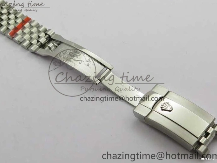 MiroTime 0327 DateJust 41MM 126334 904L SS VRF 1:1 Best Edition Silver Dial Crystals Markers on SS Jubilee Bracelet A FashionForward 2907